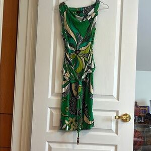 Escada Vibrant Green  Dress